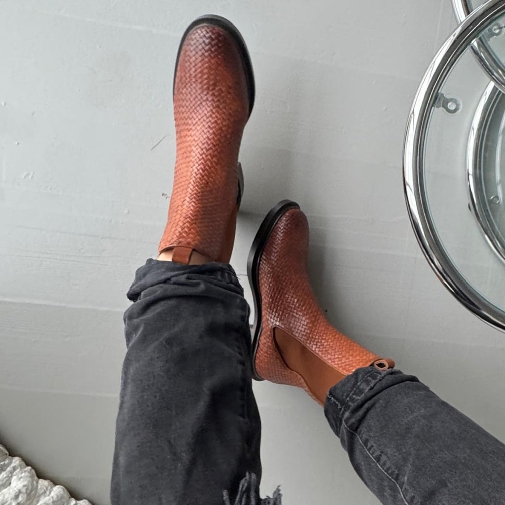 COPENHAGEN SHOES MOVEMENT Støvler 0241 COGNAC