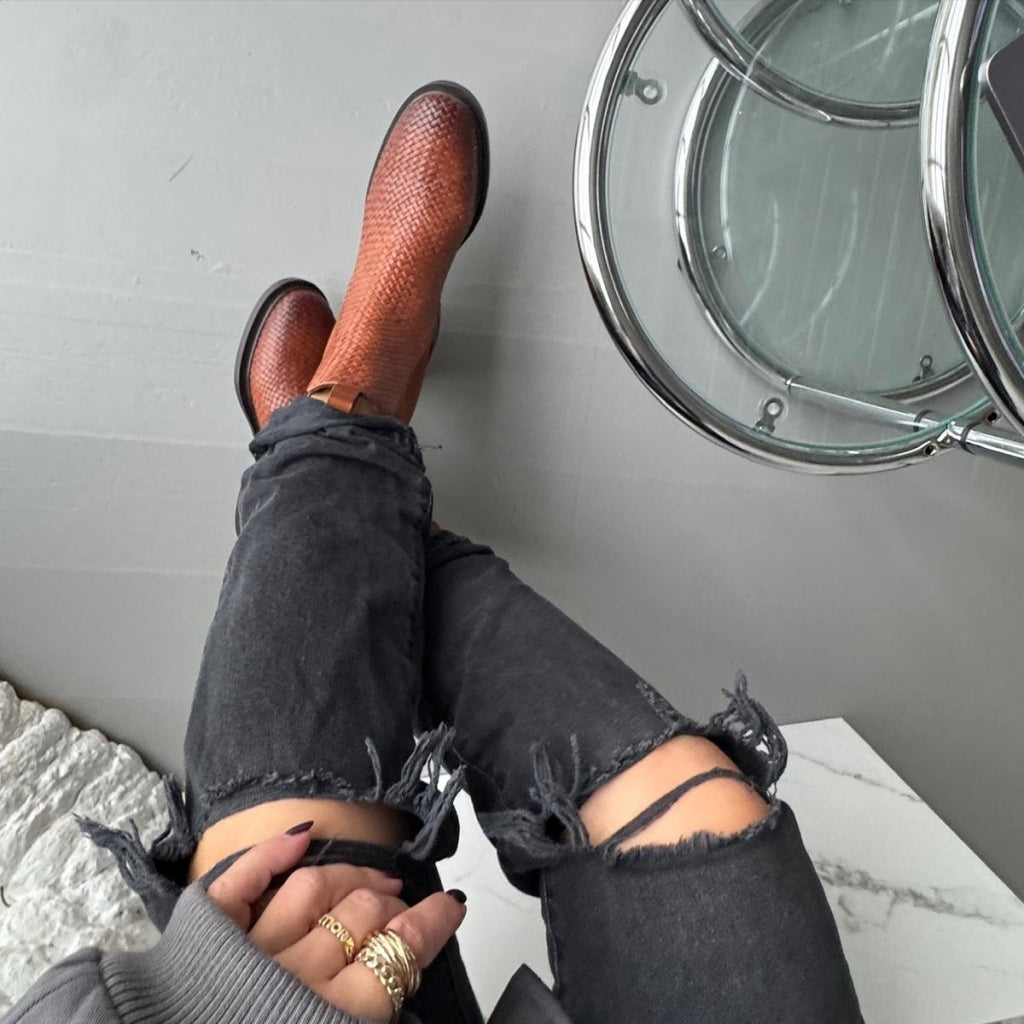 COPENHAGEN SHOES MOVEMENT Støvler 0241 COGNAC