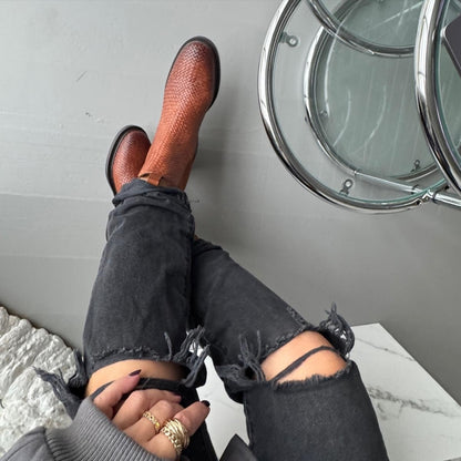 COPENHAGEN SHOES MOVEMENT Støvler 0241 COGNAC