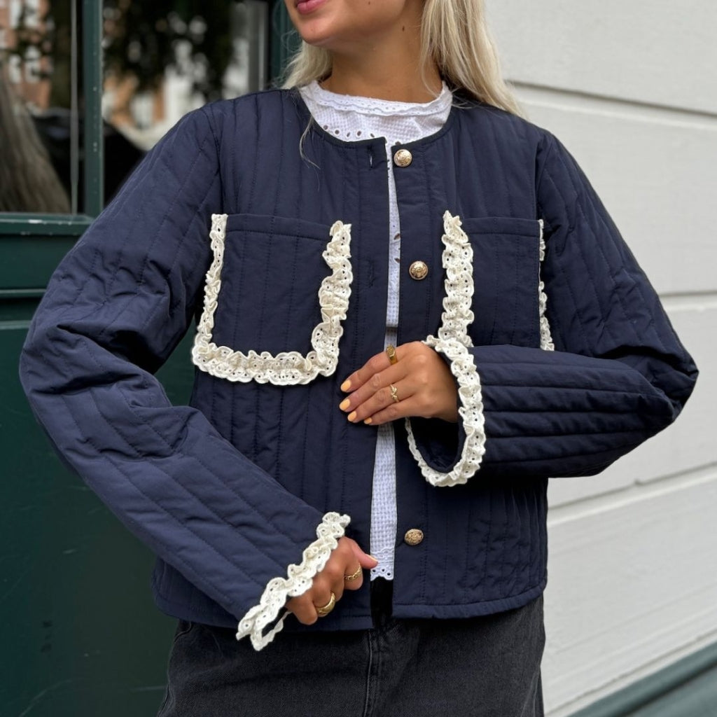 MOVE ME JACKET - NAVY – Copenhagenshoes.dk