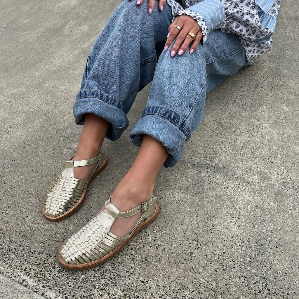 COPENHAGEN SHOES MY DAYS Ballerina 0051 GOLD