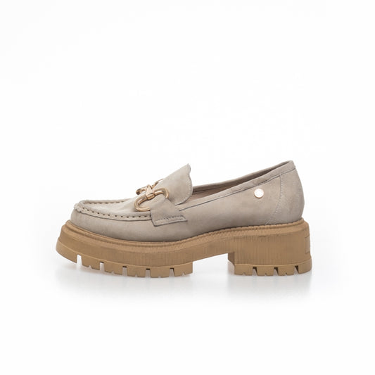 COPENHAGEN SHOES MY DAYS 22  SUEDE Loafers 0002 BEIGE