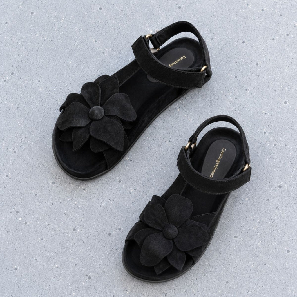 COPENHAGEN SHOES MY FLOWERS Sandaler 0001 BLACK