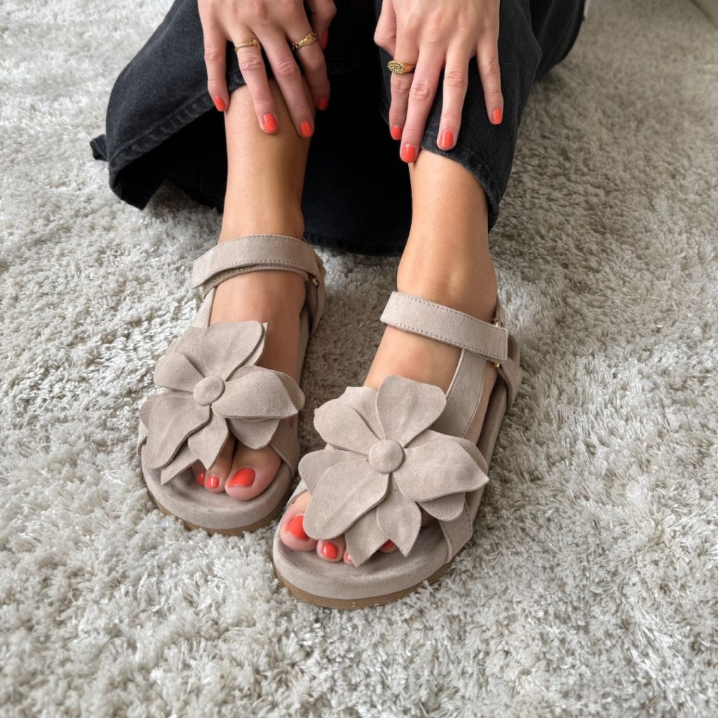 COPENHAGEN SHOES MY FLOWERS Sandaler 0301 BISCUIT