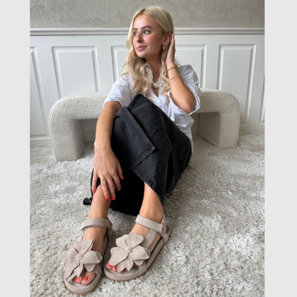 COPENHAGEN SHOES MY FLOWERS Sandaler 0301 BISCUIT