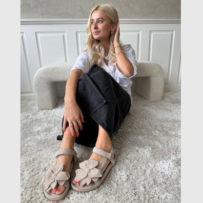 COPENHAGEN SHOES MY FLOWERS Sandaler 0301 BISCUIT