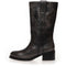 COPENHAGEN SHOES MY GOOD VIBES Long boot 0003 BEIGE/BLACK