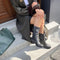 COPENHAGEN SHOES MY GOOD VIBES Long boot 0003 BEIGE/BLACK