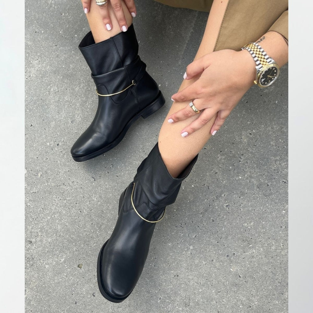 COPENHAGEN SHOES MY HEART L. Støvler 0001 BLACK
