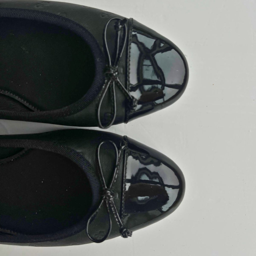 COPENHAGEN SHOES MY OWN BALLERINAS Ballerina 2400 BLACK (LOGO)