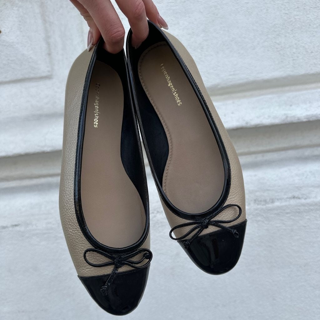 COPENHAGEN SHOES MY OWN BALLERINAS GOLD Ballerina 501 GOLD/BLACK