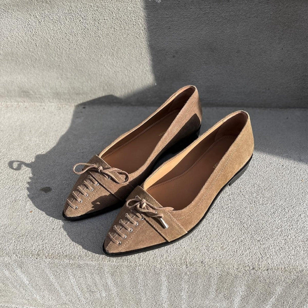 COPENHAGEN SHOES MY PARIS S. Ballerina 0245 FADED COGNAC