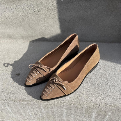 COPENHAGEN SHOES MY PARIS S. Ballerina 0245 FADED COGNAC