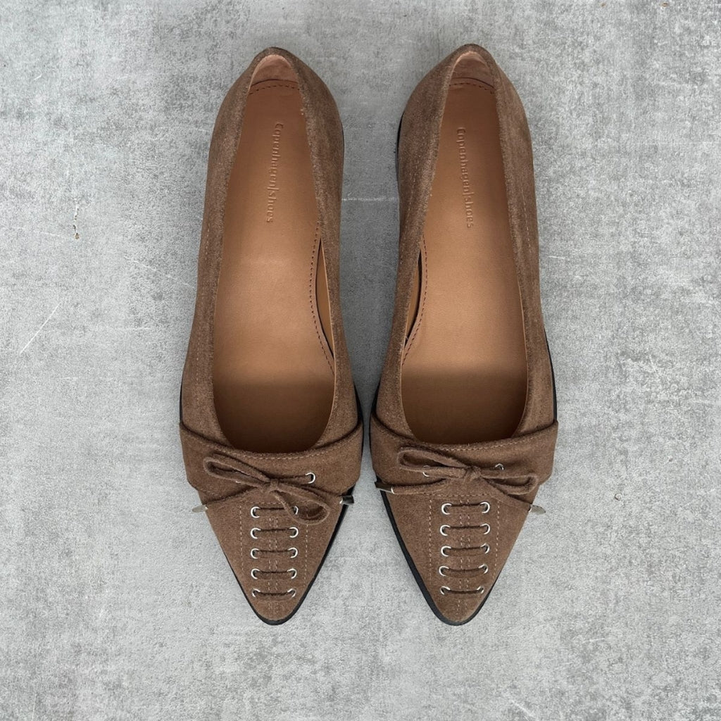 COPENHAGEN SHOES MY PARIS S. Ballerina 0245 FADED COGNAC