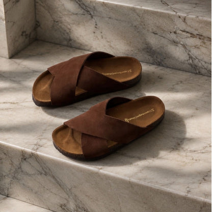 COPENHAGEN SHOES NATURE STEPS Sandaler 004 Dark brown