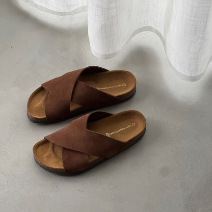 COPENHAGEN SHOES NATURE STEPS Sandaler 004 Dark brown