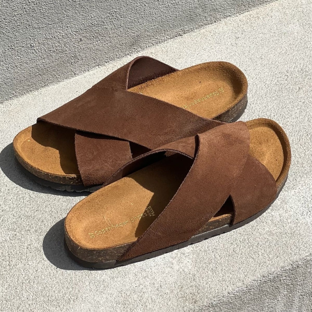 COPENHAGEN SHOES NATURE STEPS Sandaler 004 Dark brown