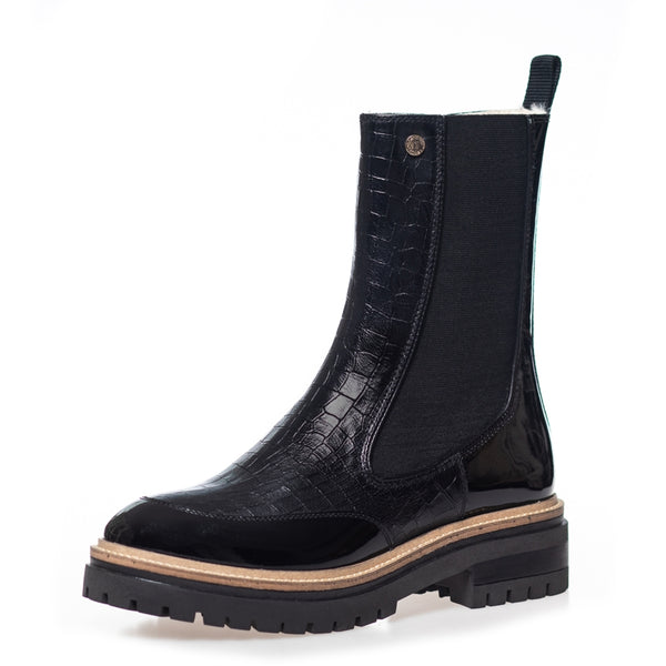 COPENHAGEN SHOES NEW FALL 23 Boot 0011 BLACK PATENT