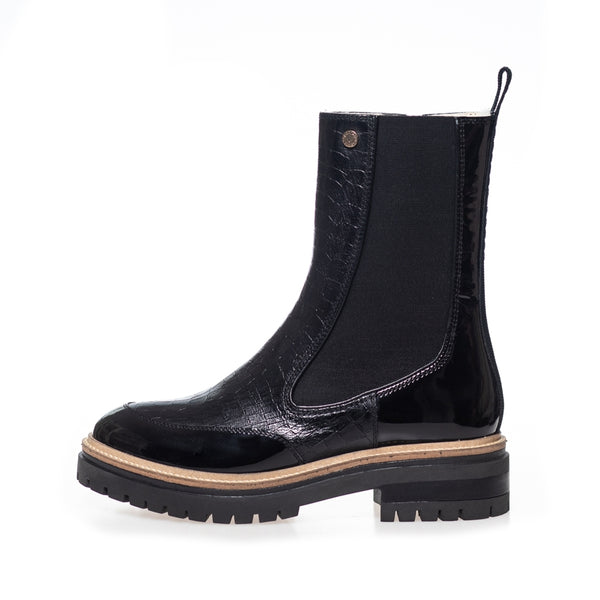 COPENHAGEN SHOES NEW FALL 23 Boot 0011 BLACK PATENT