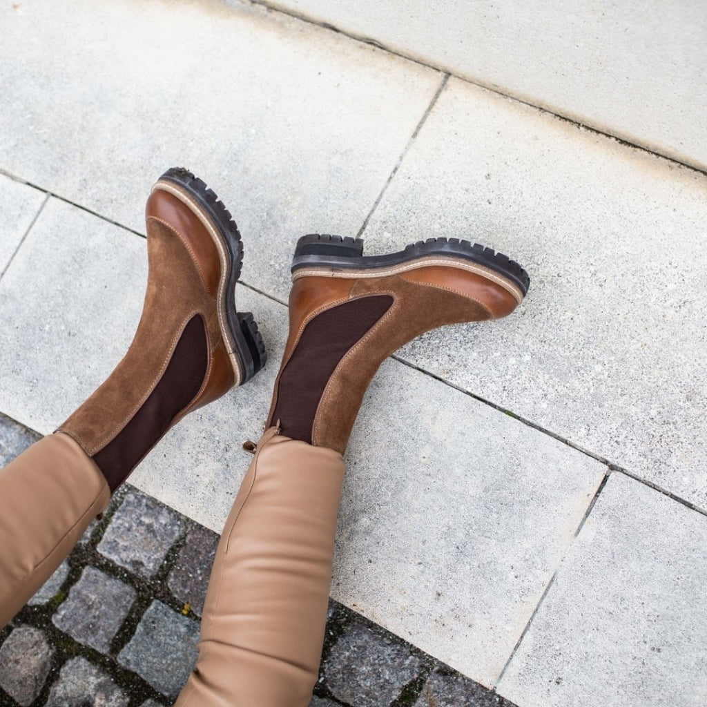 COPENHAGEN SHOES NEW FALL  Copenhagenshoes by Josefine Valentin Støvler 112 Cognac