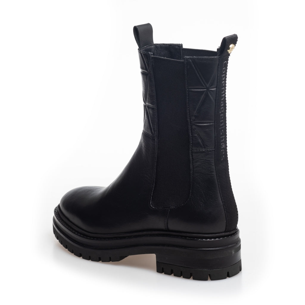 COPENHAGEN SHOES NEW GOLD AND DREAMS Støvler 0001 BLACK
