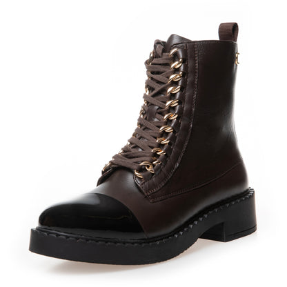 COPENHAGEN SHOES NEW ROCK MULTI Støvler 0500 BROWN/BLACK