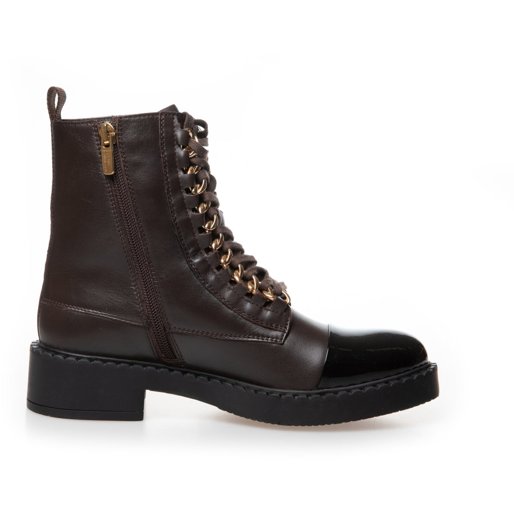 COPENHAGEN SHOES NEW ROCK MULTI Støvler 0500 BROWN/BLACK