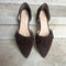 COPENHAGEN SHOES NEW ROMANCE Ballerina 004 Dark brown