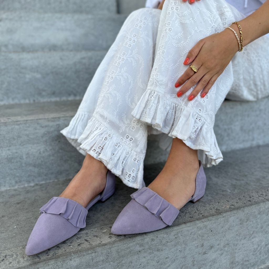 COPENHAGEN SHOES NEW ROMANCE 23 - SUEDE Ballerina 0020 IRISH