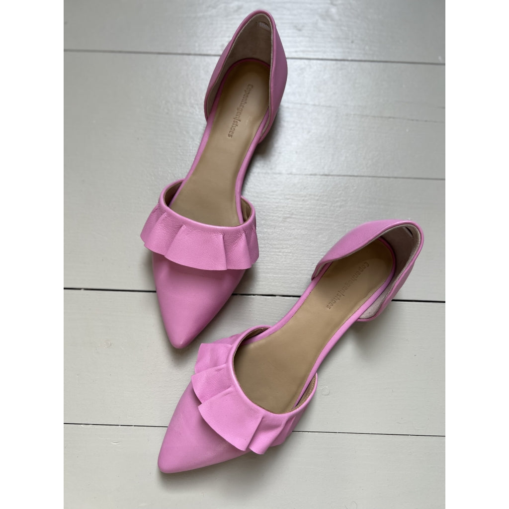 COPENHAGEN SHOES NEW ROMANCE 23 LEATHER Ballerina 0044 PINK
