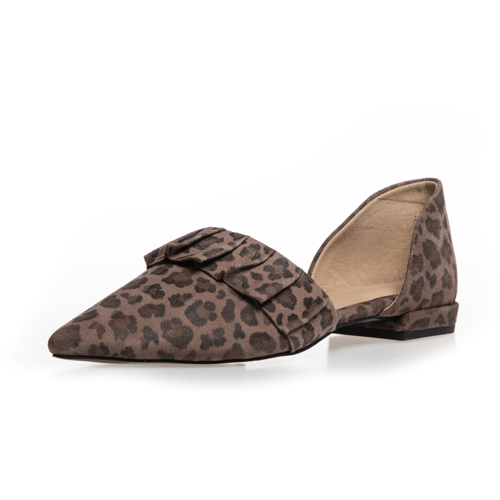 COPENHAGEN SHOES NEW ROMANCE L. Ballerina 2203 BLACK/BROWN