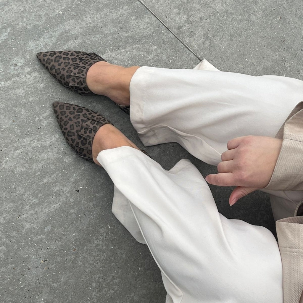 COPENHAGEN SHOES NEW ROMANCE L. Ballerina 2203 BLACK/BROWN