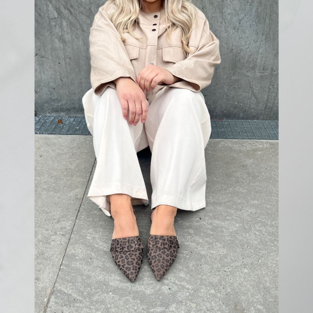 COPENHAGEN SHOES NEW ROMANCE L. Ballerina 2203 BLACK/BROWN