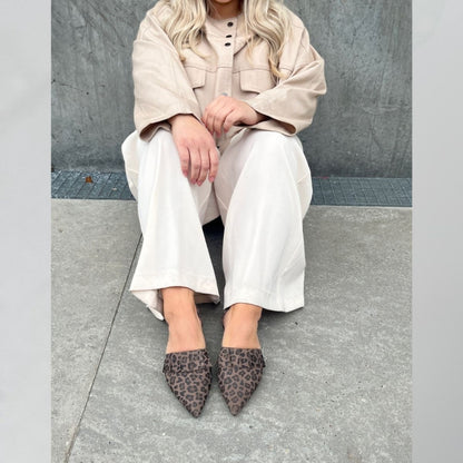 COPENHAGEN SHOES NEW ROMANCE L. Ballerina 2203 BLACK/BROWN