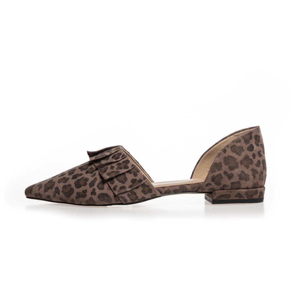 COPENHAGEN SHOES NEW ROMANCE L. Ballerina 2203 BLACK/BROWN