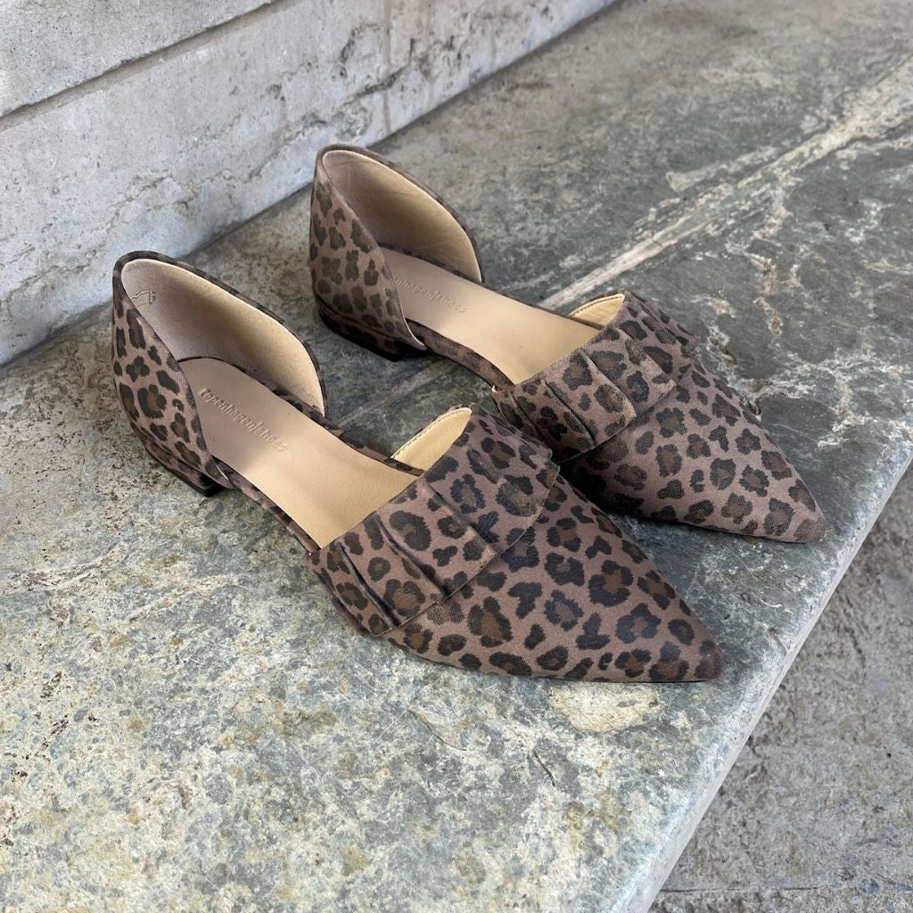 COPENHAGEN SHOES NEW ROMANCE L. Ballerina 2203 BLACK/BROWN