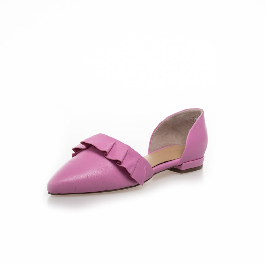 COPENHAGEN SHOES NEW ROMANCE LEATHER Ballerina 0044 PINK