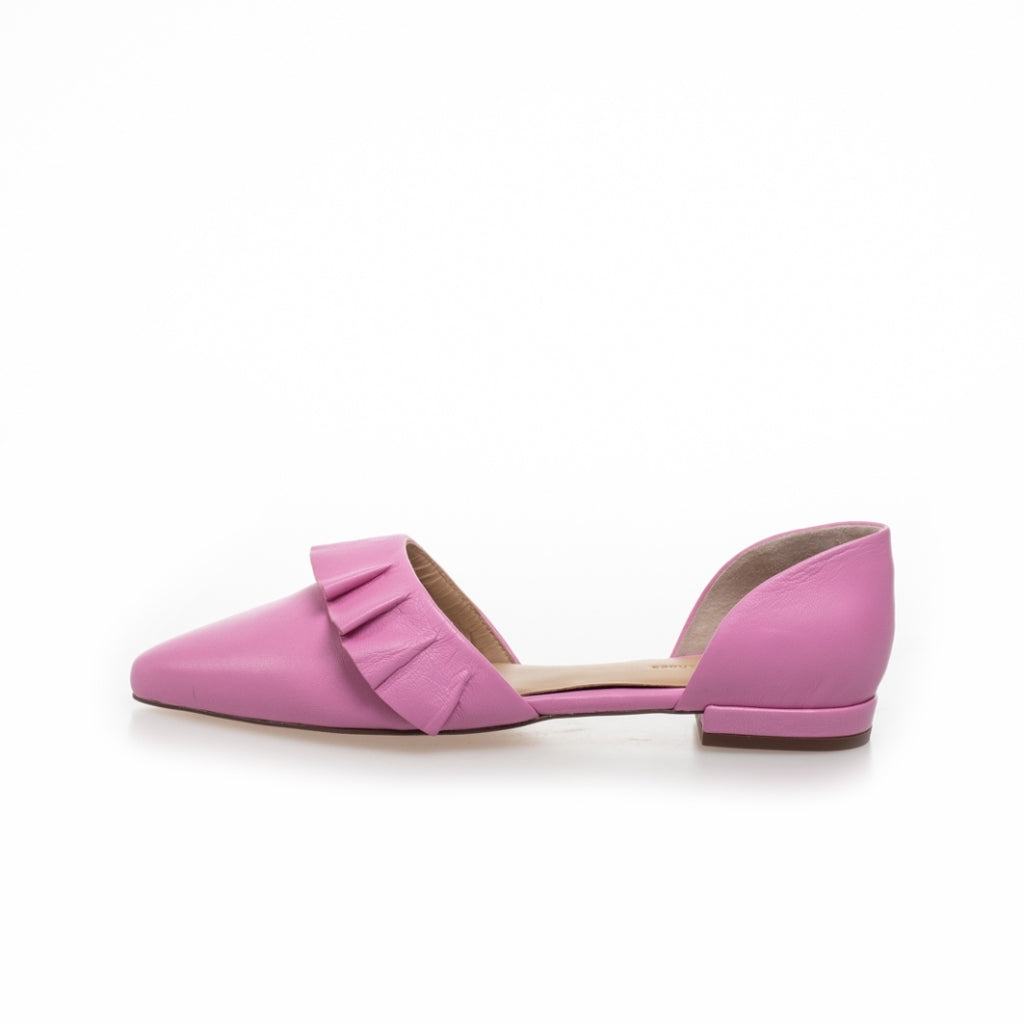 COPENHAGEN SHOES NEW ROMANCE LEATHER Ballerina 0044 PINK