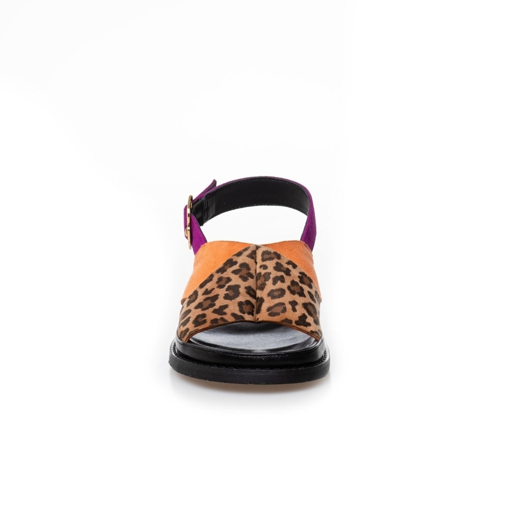 COPENHAGEN SHOES NEW STRONGER MULTI 23 Sandaler 428 LEO/ORANGE