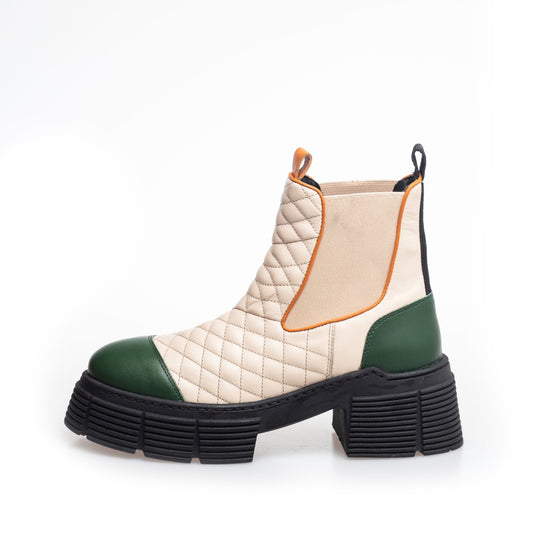 COPENHAGEN SHOES NEW WAY - Copenhagenshoes by Josefine Valentin  105042 Støvler 1620 OFF WHITE