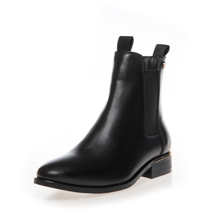 COPENHAGEN SHOES OLLIE CHELSEA Støvler 002 Black (without gold)