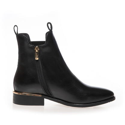 COPENHAGEN SHOES OLLIE CHELSEA Støvler 002 Black (without gold)