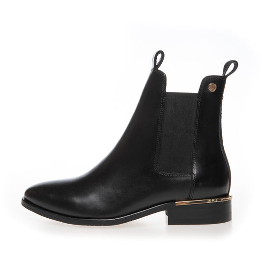 COPENHAGEN SHOES OLLIE CHELSEA Støvler 002 Black (without gold)