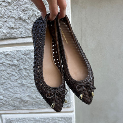 COPENHAGEN SHOES ON MY LOVE Ballerina 848 DARK BROWN (T.MORO)