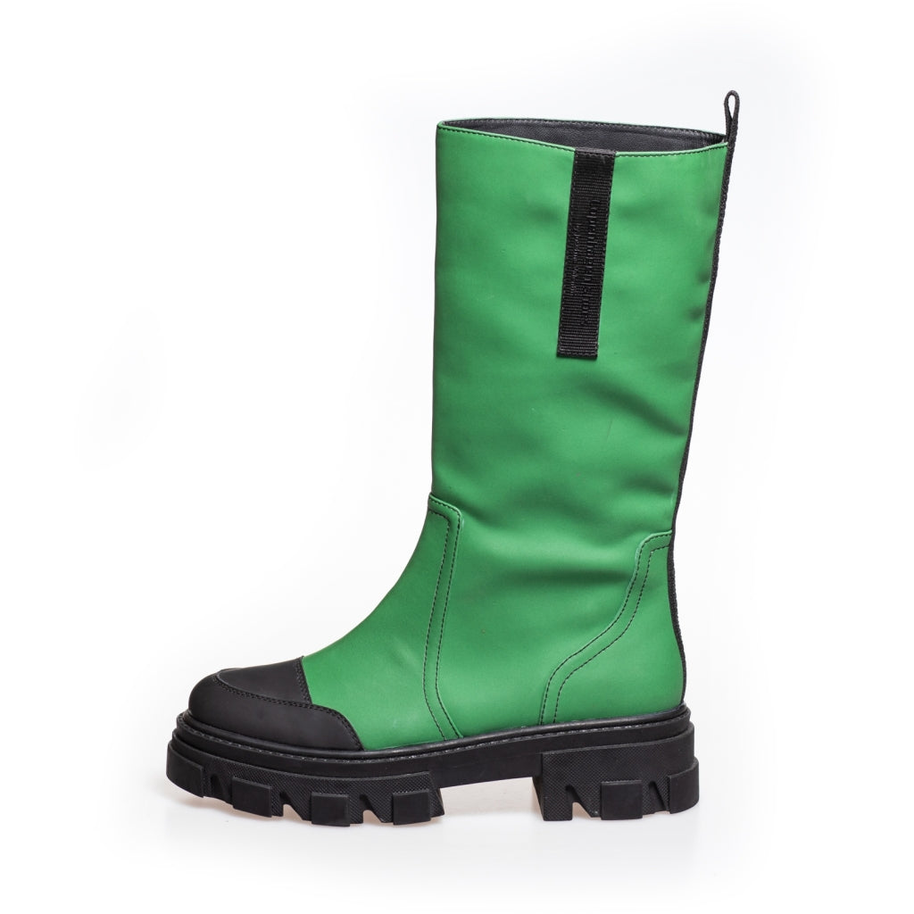 COPENHAGEN SHOES ON MY OWN /  Copenhagenshoes by Josefine Valentin Long boot 0027 GREEN