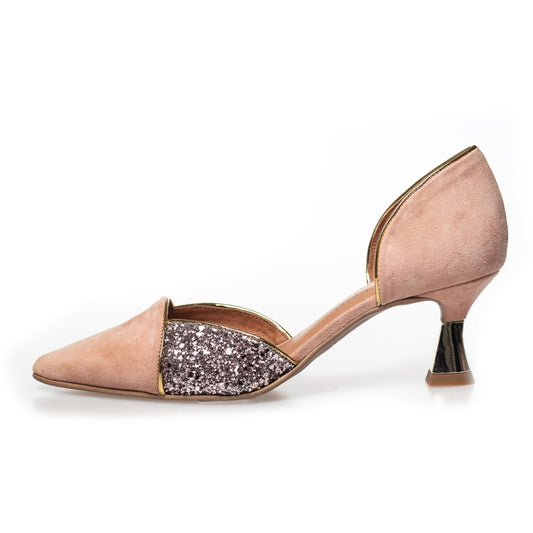 COPENHAGEN SHOES PARIS - GLITTER Stiletter 394 Nude multi
