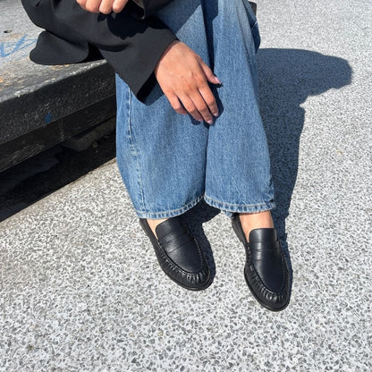 COPENHAGEN SHOES PARIS AND ME PLAIN Loafers 0001 BLACK