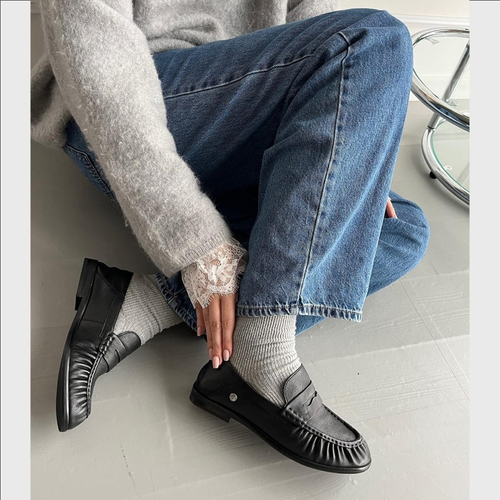 COPENHAGEN SHOES PARIS AND ME PLAIN Loafers 0001 BLACK