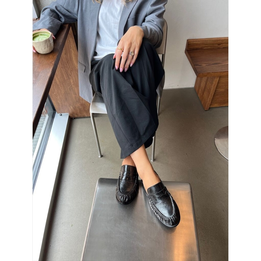COPENHAGEN SHOES PARIS AND ME (SH) Loafers 0001 BLACK