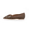 COPENHAGEN SHOES PASSIONATE SUEDE Ballerina 0027 GREEN